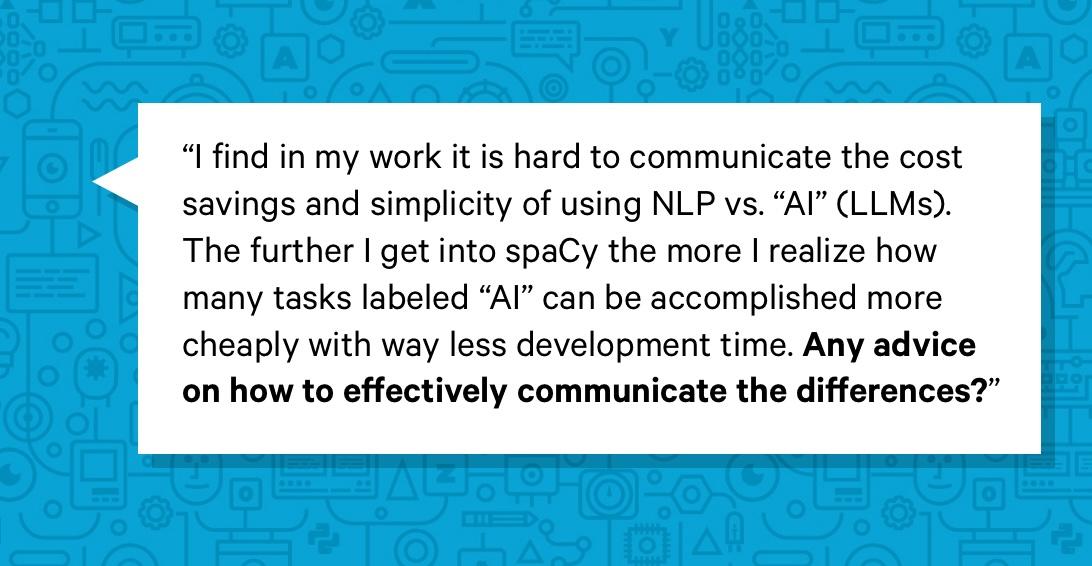 How to advocate for modular NLP in the age of Generative AI