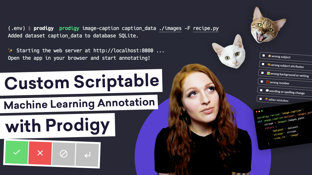 Image captioning with Prodigy and PyTorch