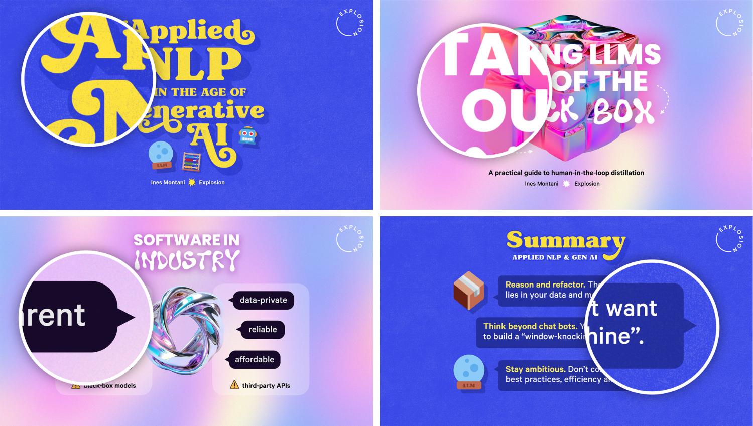 Making beautiful slides for your talks, part 4: Design elements and inspiration